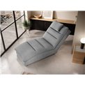Chaise lounge chair Eltaco, Vero 04, grey, H95x85x170cm