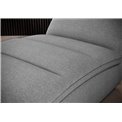 Chaise lounge chair Eltaco, Vero 04, grey, H95x85x170cm