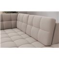 U-shaped sofa Elewett R, sleeping function, Sola 18, beige, H82x299x198cm