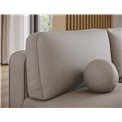 Corner sofa Elivosa R, sleeping function, Sola 18, beige, H93x220x144cm