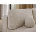 Corner sofa Elivosa R, sleeping function, Royal 18, boucle, beige, H93x220x144cm