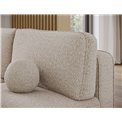 Corner sofa Elivosa L, sleeping function, Royal 18, boucle, beige, H93x220x144cm