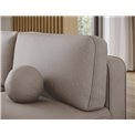 Corner sofa Elivosa L, sleeping function, Sola 18, beige, H93x220x144cm
