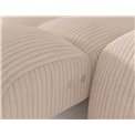 Corner sofa Eleedro L, electrically extendable, Jarell 20, corduroy, beige, H98x283x165cm