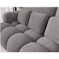 Sofa bed Elcotonn, sleeping function, Paolli 04, grey, H105x256x119cm