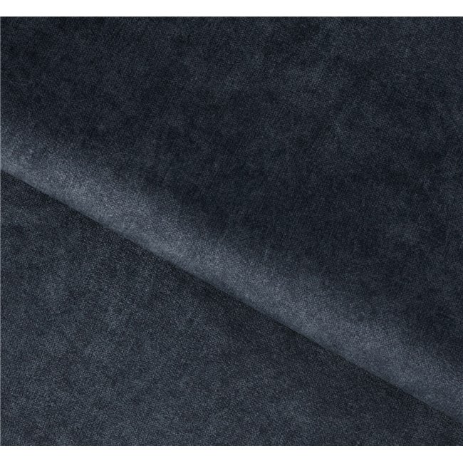 Corner sofa Elferlo L, sleeping function, Aura 40, velvet, blue, H93x285x181cm