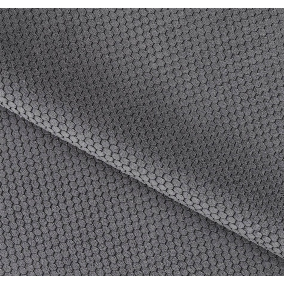 Corner sofa Eleedro R, electrically extendable, Calmora 05, grey, H98x283x165cm