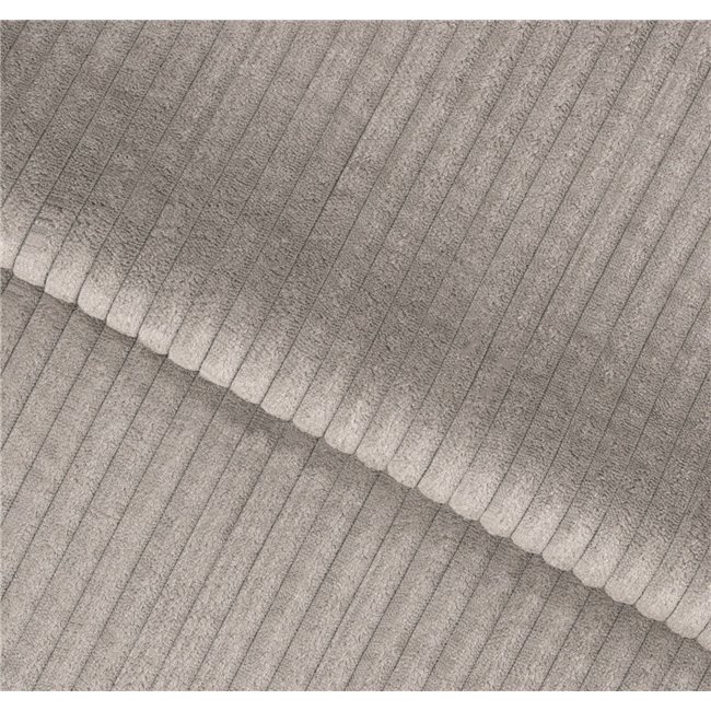 Corner sofa Eleedro L, electrically extendable, Jarell 20, corduroy, beige, H98x283x165cm