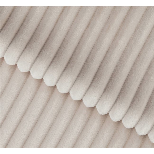 Sofa bed Elcotonn, sleeping function, Modullo 01, white, H105x256x119cm