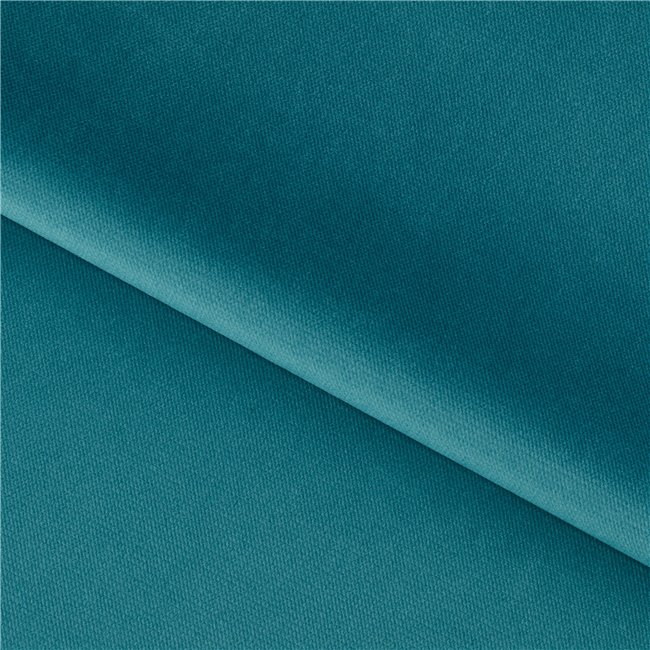 Sofa bed Elsgard, extendable, Kronos 13, velvet, blue, H93x233x46cm