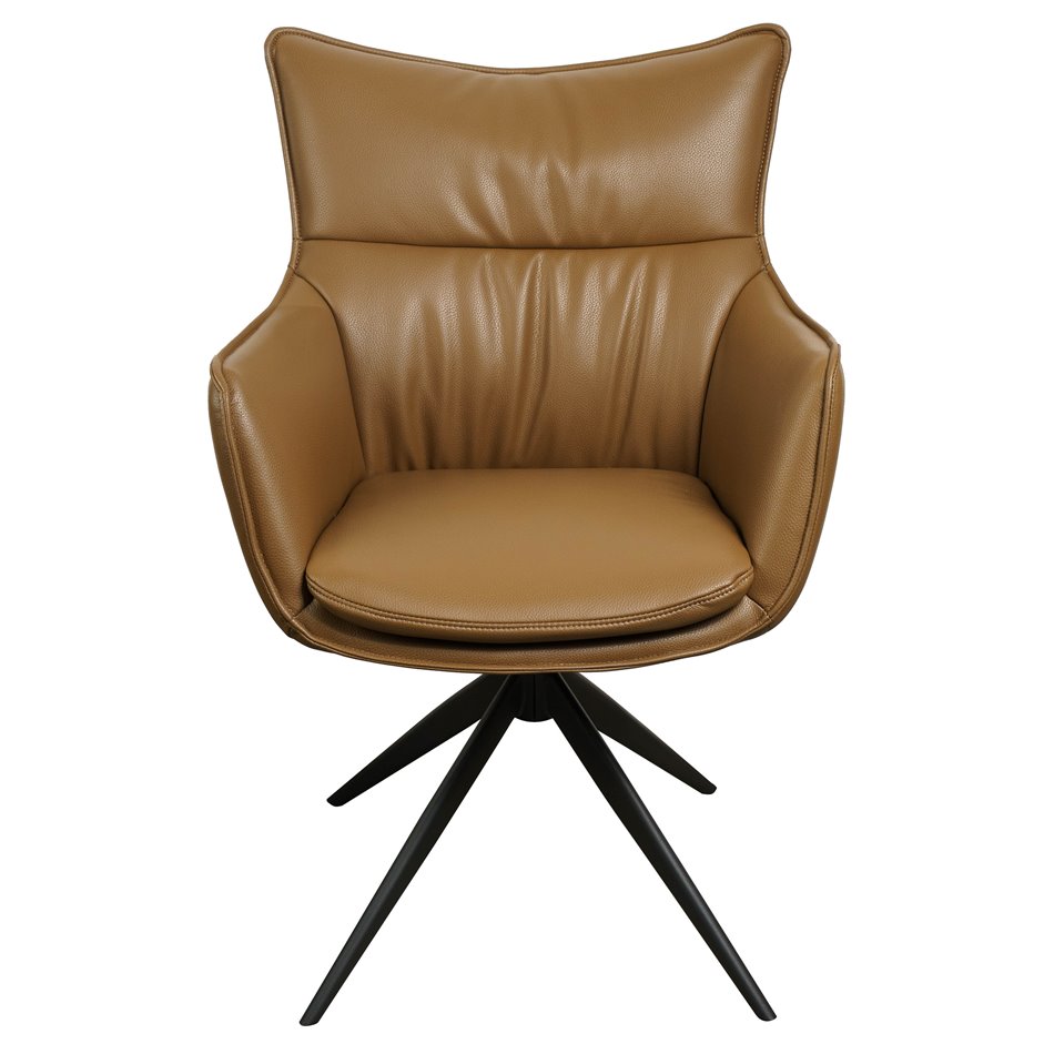 Обеденный стул Saktago 15, вращающийся на 360 градусов, H93.5x62x62cm, высота сиденья 48.5cm