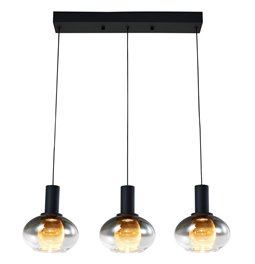 Подвесной светильник Roales 3L, H125x50x16cm, LED 18W, 3000K, 518lm