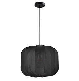 Подвесной светильник Roya Black M, H28-120cm, D40cm, E27 40W(MAX)