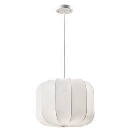 Подвесной светильник Roya White M, H28-120cm, D40cm, E27 40W(MAX)