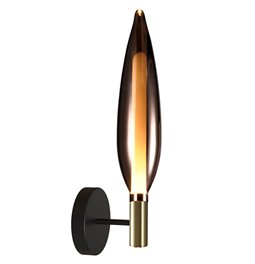 Wall lamp Roa 1,  H45.5x7.8x14.5cm, LED 4.3W, 3000K, 518lm