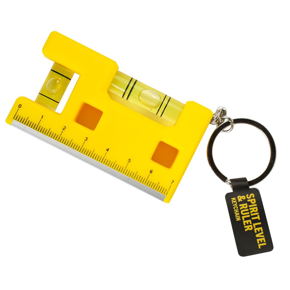 Брелок Spirit Level and Ruller, 10x4.6x2cm
