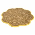 Placemat Dolce Vita Flower, seagrass, D36cm