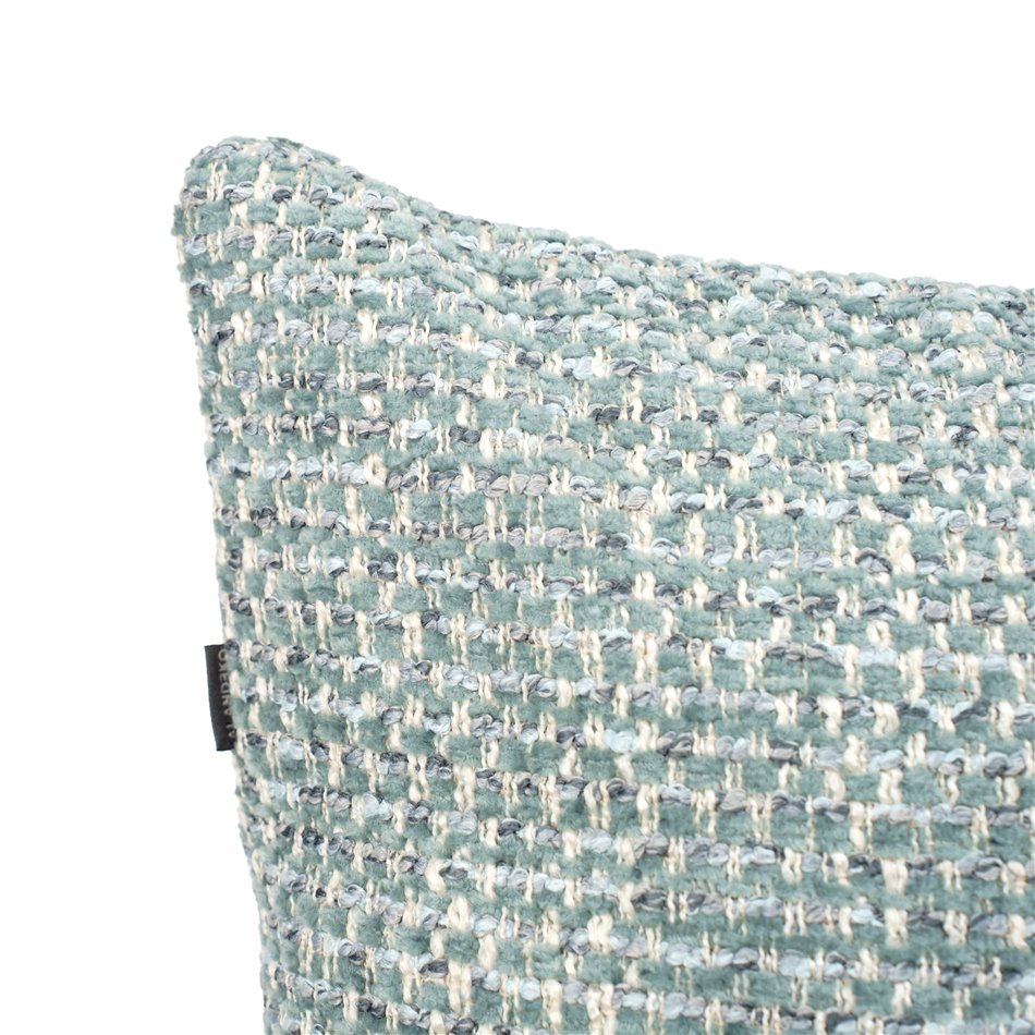 Decorative pillowcase Silencio, dove gray color, 45x45cm