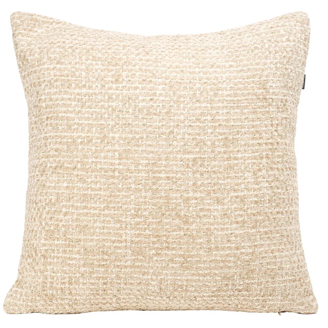 Decorative pillowcase Silencio, beige, 45x45cm