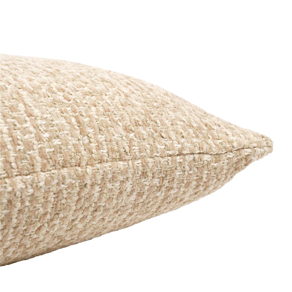 Decorative pillowcase Silencio, beige, 45x45cm