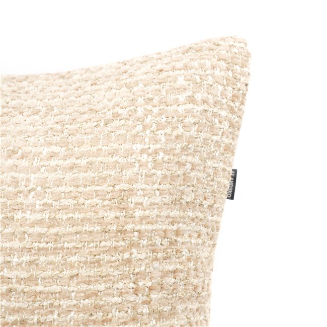 Decorative pillowcase Silencio, beige, 45x45cm