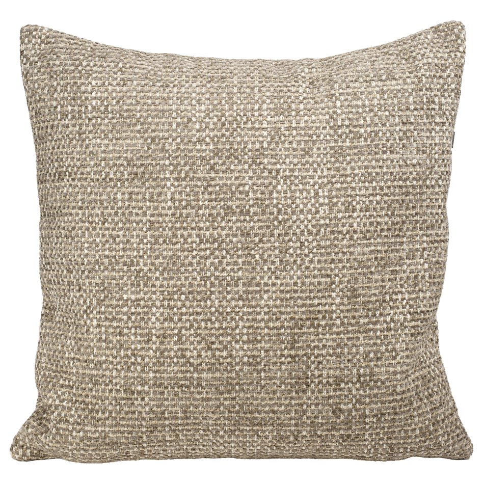 Decorative pillowcase Silencio, taupe, 45x45cm