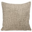Decorative pillowcase Silencio, taupe, 45x45cm