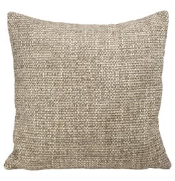 Decorative pillowcase Silencio, taupe, 45x45cm