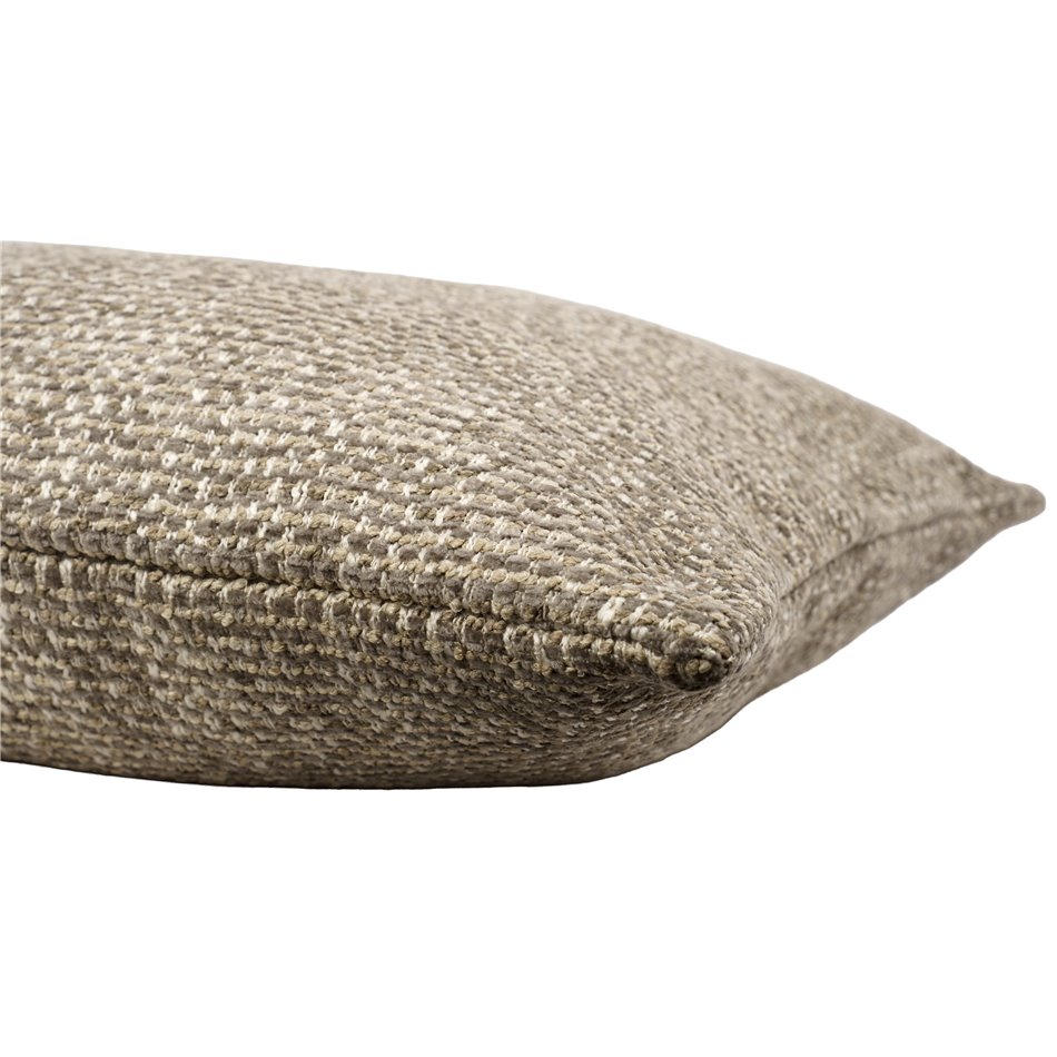 Decorative pillowcase Silencio, taupe, 45x45cm