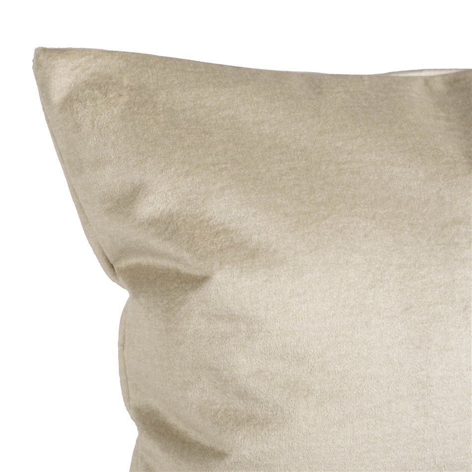 Decorative pillowcase Monolith, cream color, 45x45cm