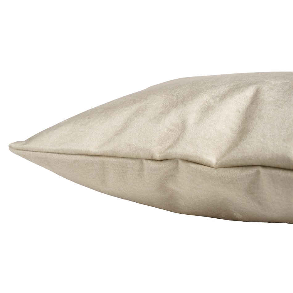 Decorative pillowcase Monolith, cream color, 45x45cm