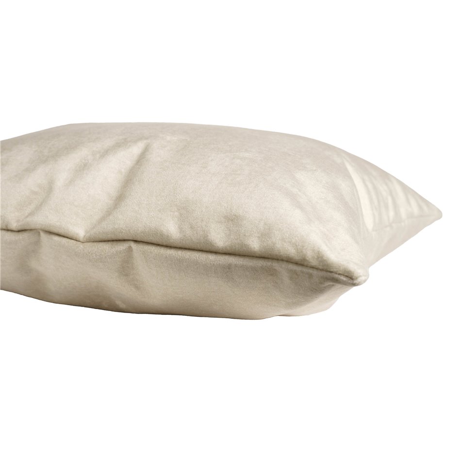 Decorative pillowcase Monolith, cream color, 45x45cm