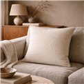 Decorative pillowcase Now or Never, light beige, 60x60cm