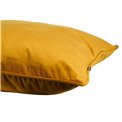 Decorative pillowcase Riviera, mustard color, with trim, 60x60cm