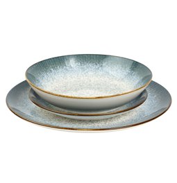 Indų rinkinys Elysia, 4 žmonėms, 12 vnt., D26.5cm/D20cm/D19cm