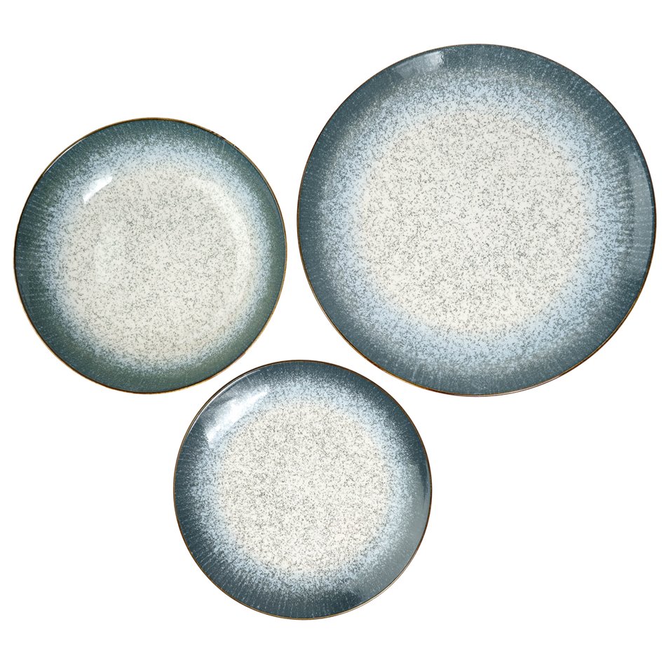 Dish set Elysia, for 4 person, 12 pcs., D26.5cm/D20cm/D19cm