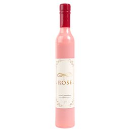Skėtis 90cm Rose wine bottle, rožinė/raudona, H31cm, D5cm