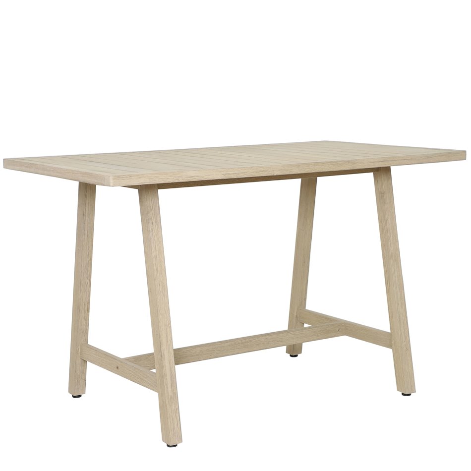 Garden bar table Ashenn, acacia wood, 90x159cm H95cm
