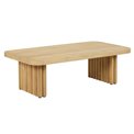 Garden coffee table Athenna, teak, 64x120cm H38cm