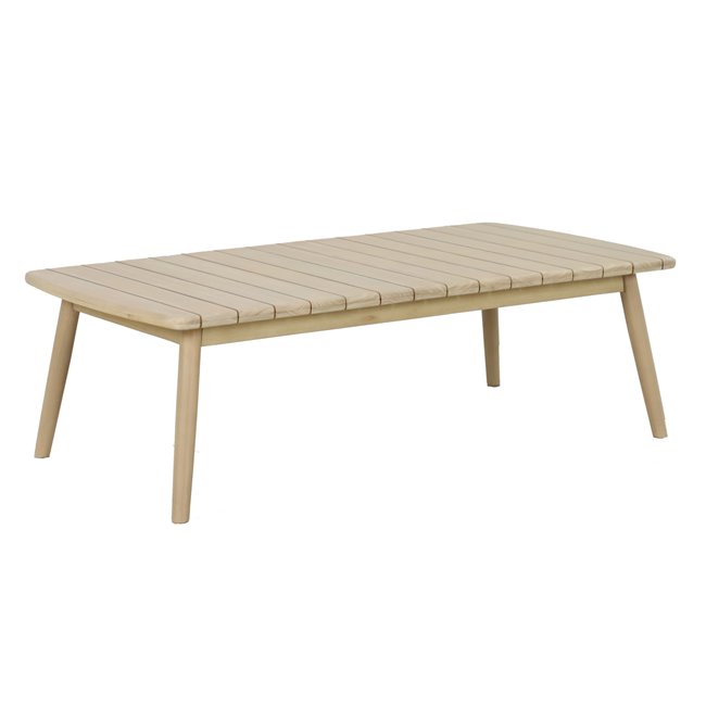 Garden coffee table Massaya, ecalyptus, 68x125cm H38cm