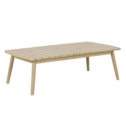 Garden coffee table Massaya, ecalyptus, 68x125cm H38cm