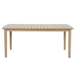 Garden dinning table Massaya, eucalyptus wood, 90x180cm H75cm