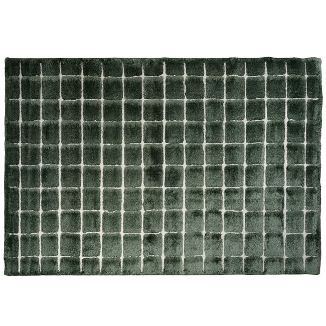 Carpet Masai 4393, dark green/white, 160x230cm