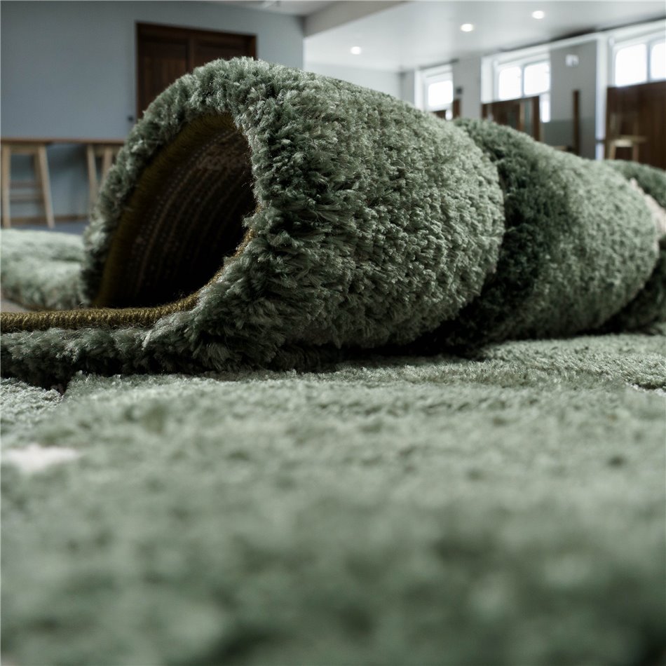 Carpet Masai 4393, dark green/white, 160x230cm