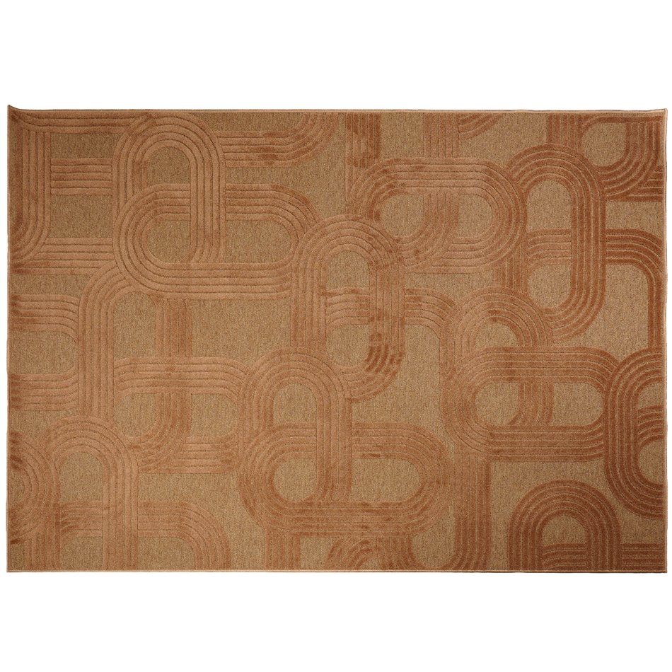 Carpet Tweed 1111-15, brown, 160x230cm