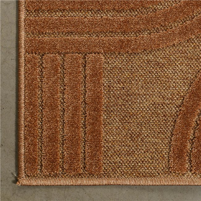 Carpet Tweed 1111-15, brown, 160x230cm