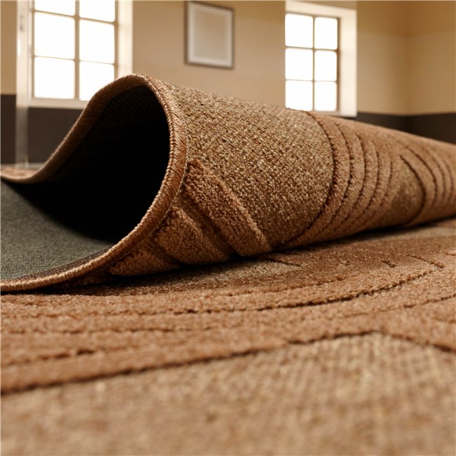 Carpet Tweed 1111-15, brown, 160x230cm