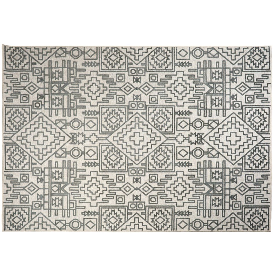 Carpet Tweed 3161-65, gray/beige, 160x230cm