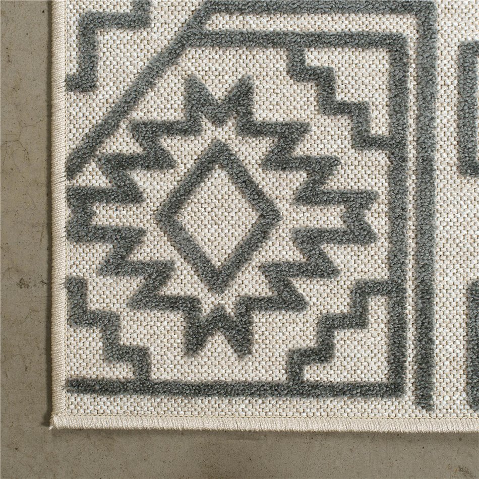 Carpet Tweed 3161-65, gray/beige, 160x230cm