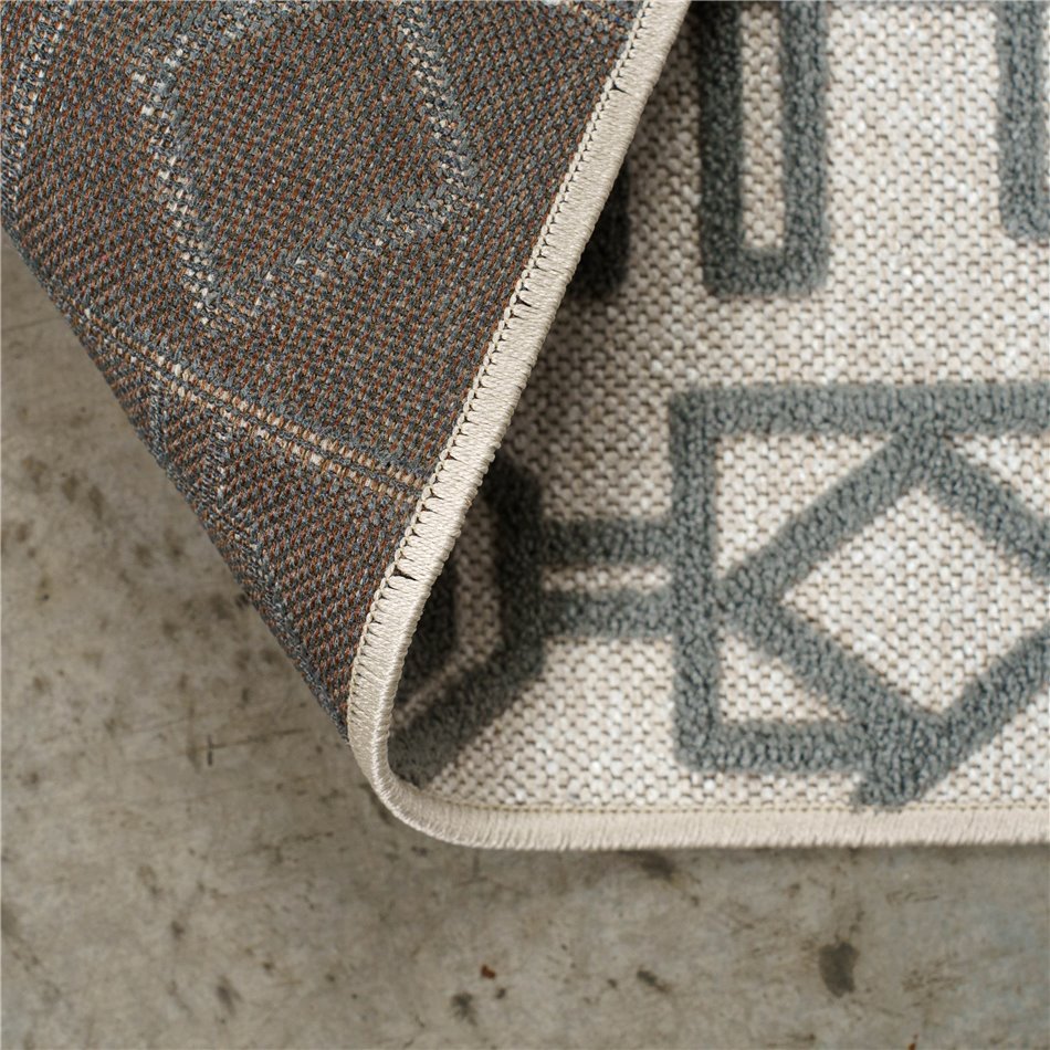 Carpet Tweed 3161-65, gray/beige, 160x230cm